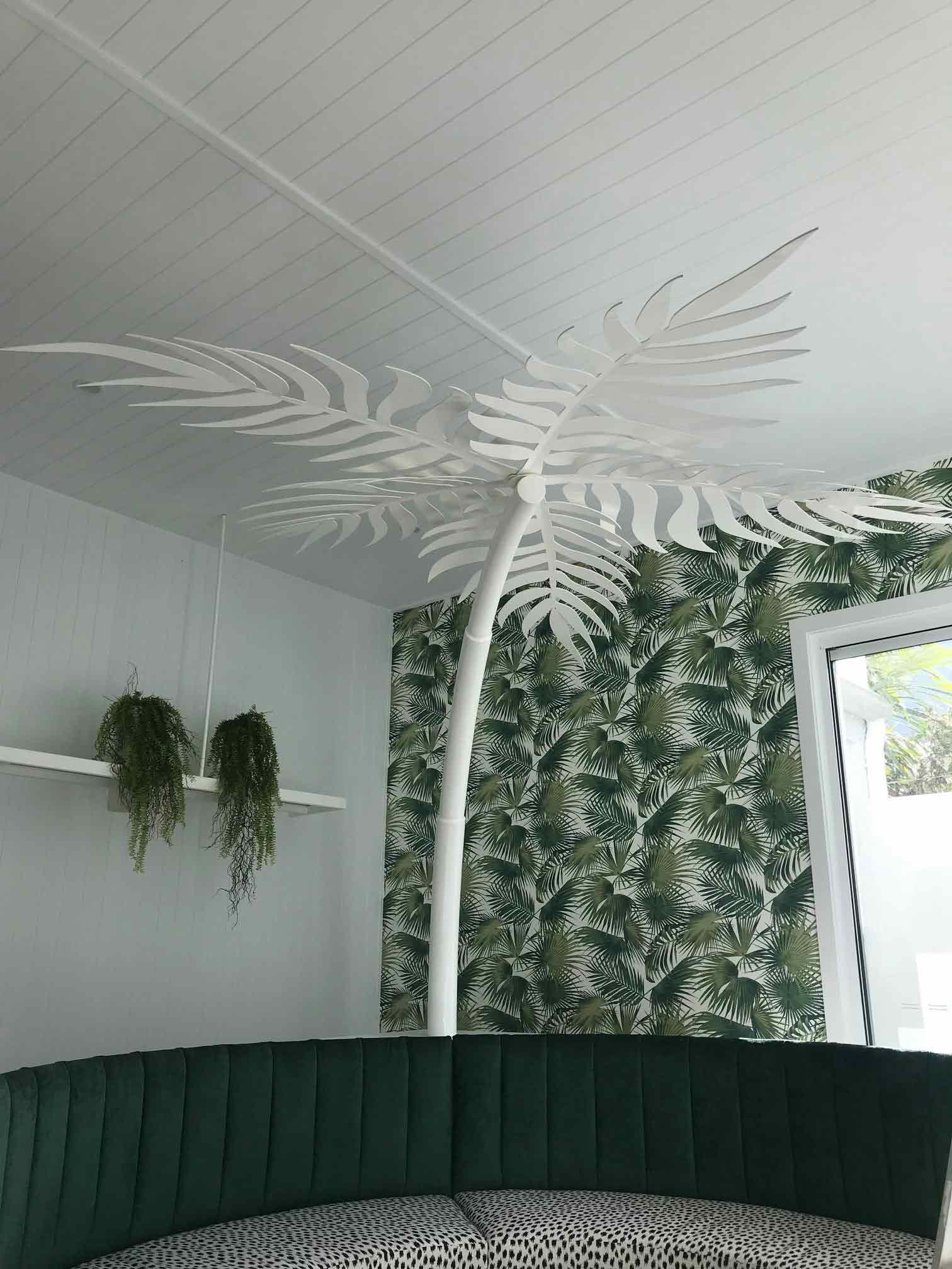 White Decorative Metal — Metal Fabrication Near Me in Molendinar, QLD