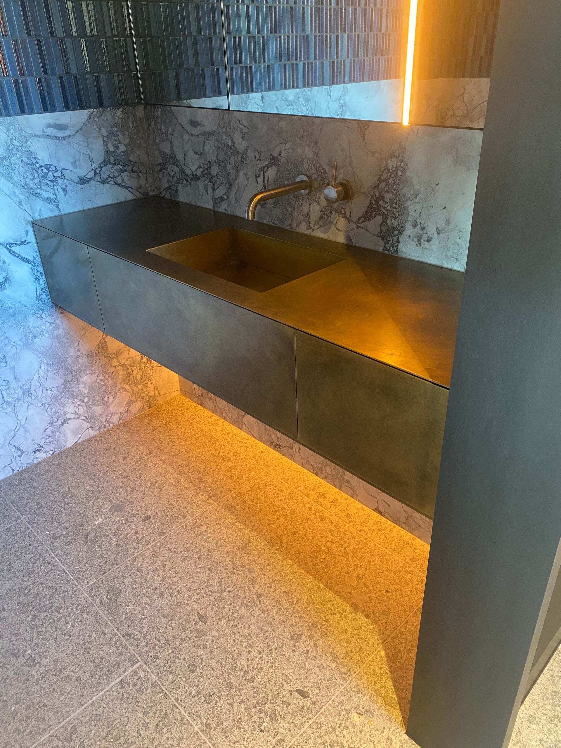 Janine Edwards Store with Shiny Glass and Metal Frame — Workshop Capabilities in Molendinar, QLD