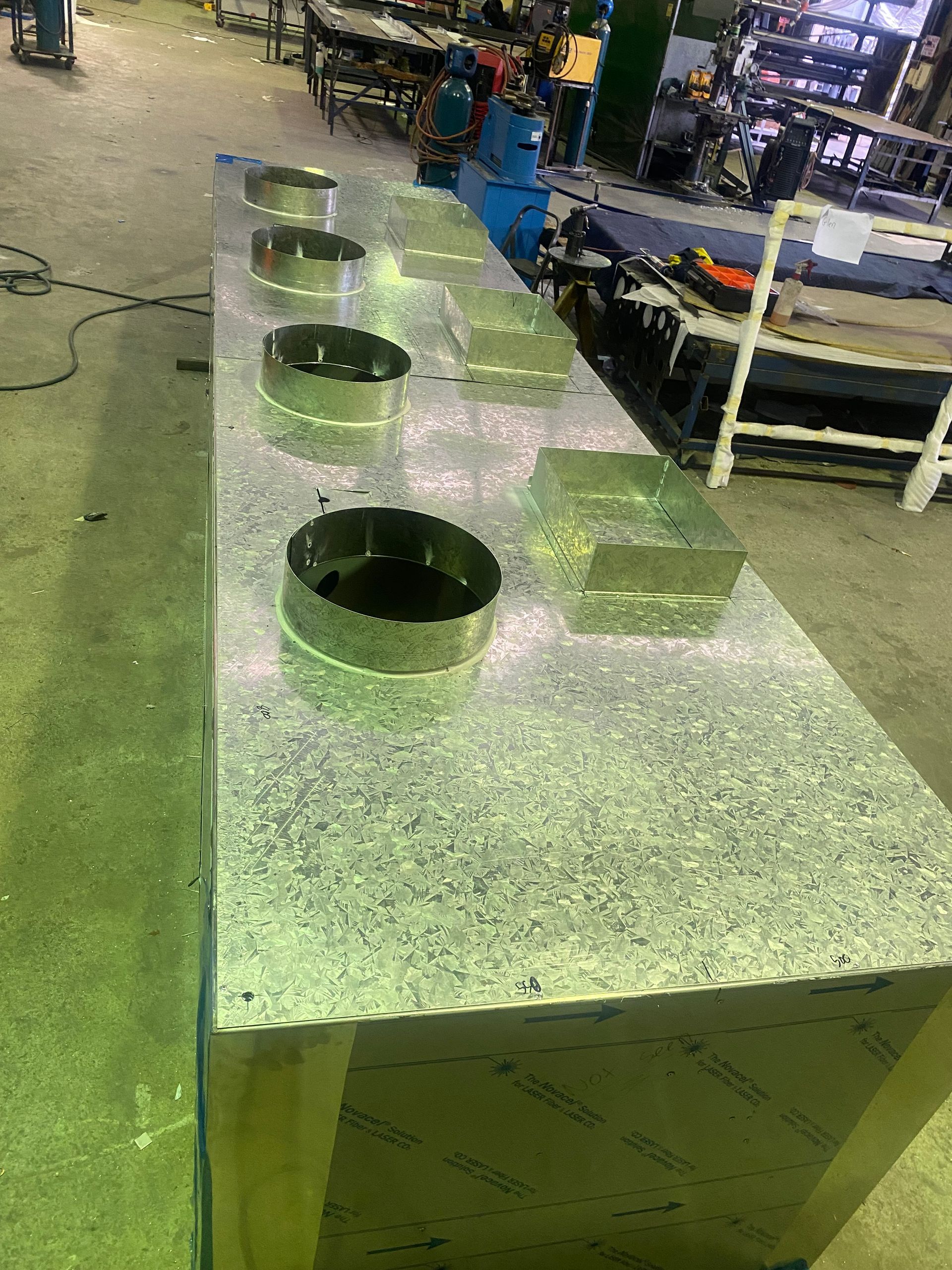 Kitchen with Exhaust Systems — Exhaust Hoods in Molendinar, QLD