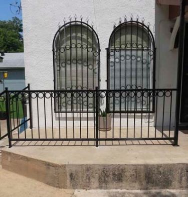 Railing And Window Iron Fence — San Antonio, TX  — Hernandez Iron Works