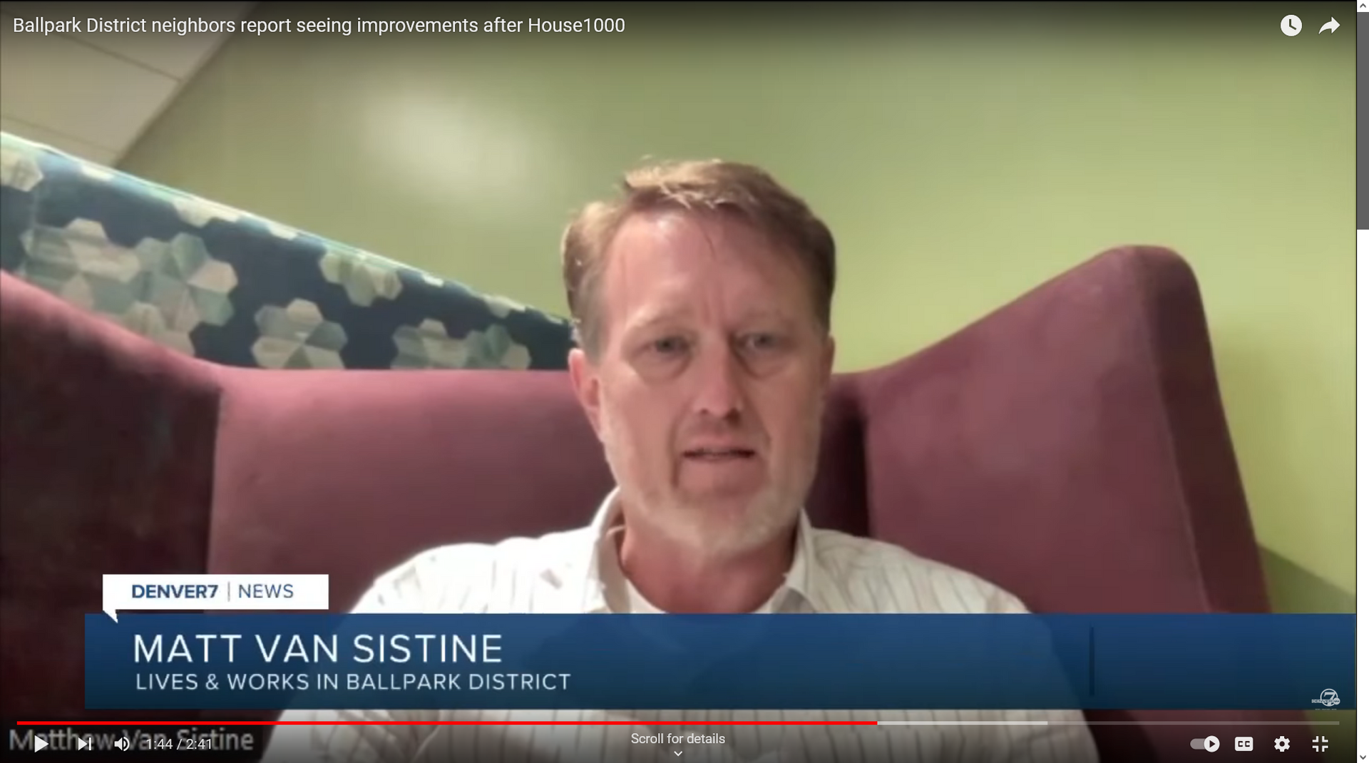 Ballpark Collective RNO Board Chair Matt Van Sistine