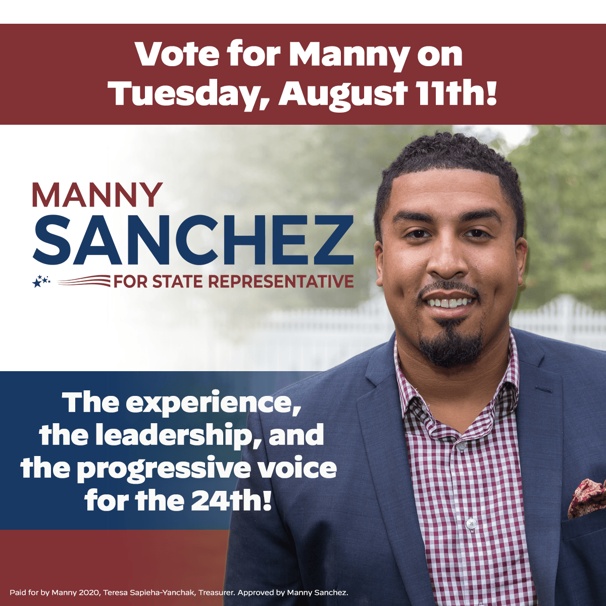 Manny Sanchez For State Representative