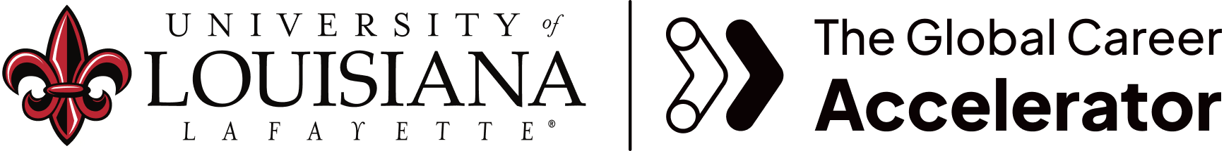 Logos: University of Nebraska at Omaha and The Global Career Accelerator.