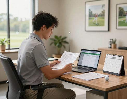 Golf service coordinator