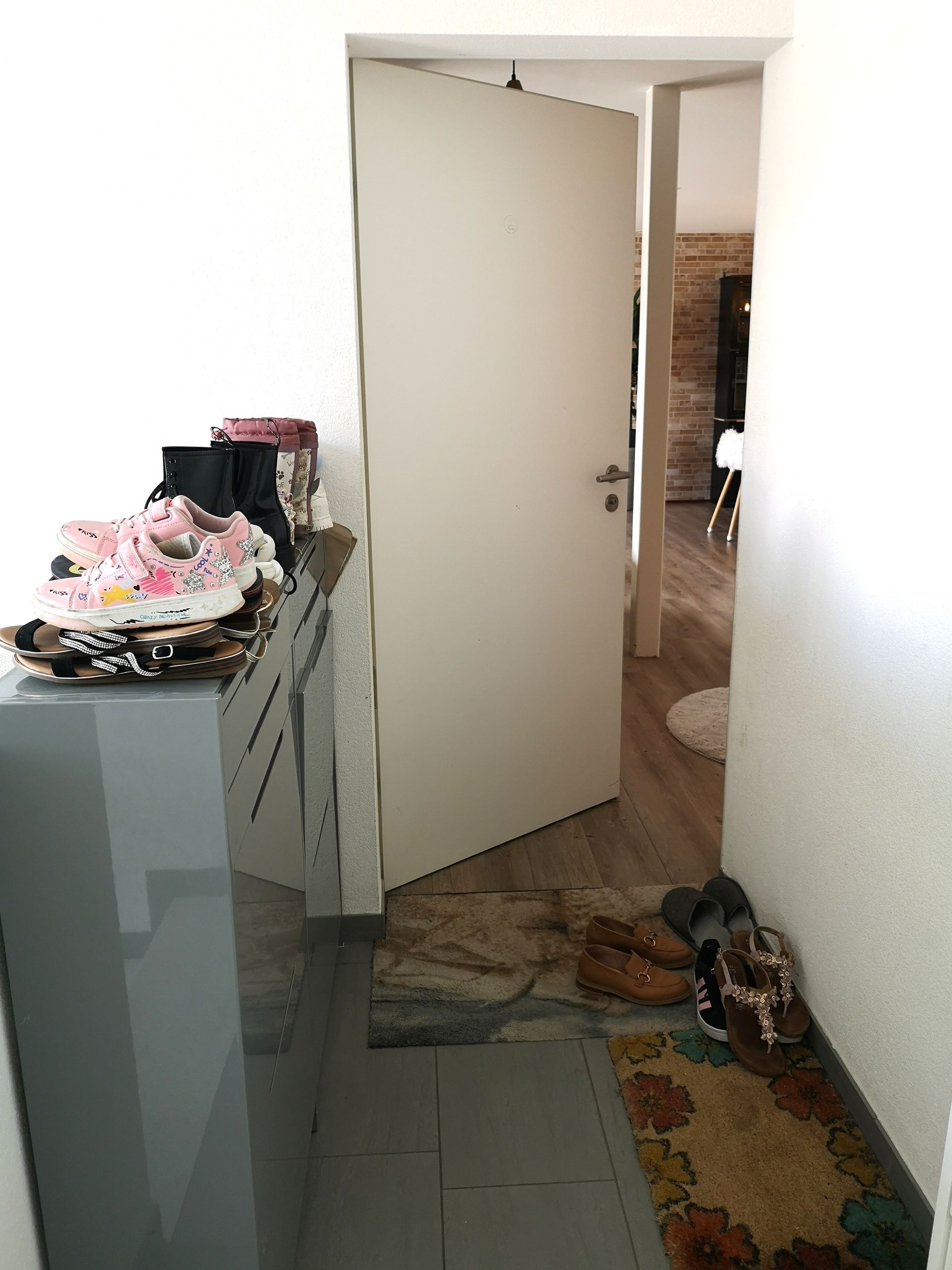 Entrée duplex au 1er étage