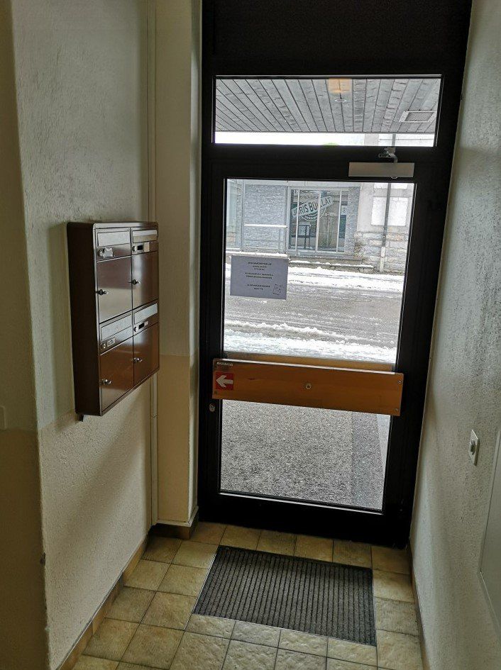 Entrée de l'immeuble