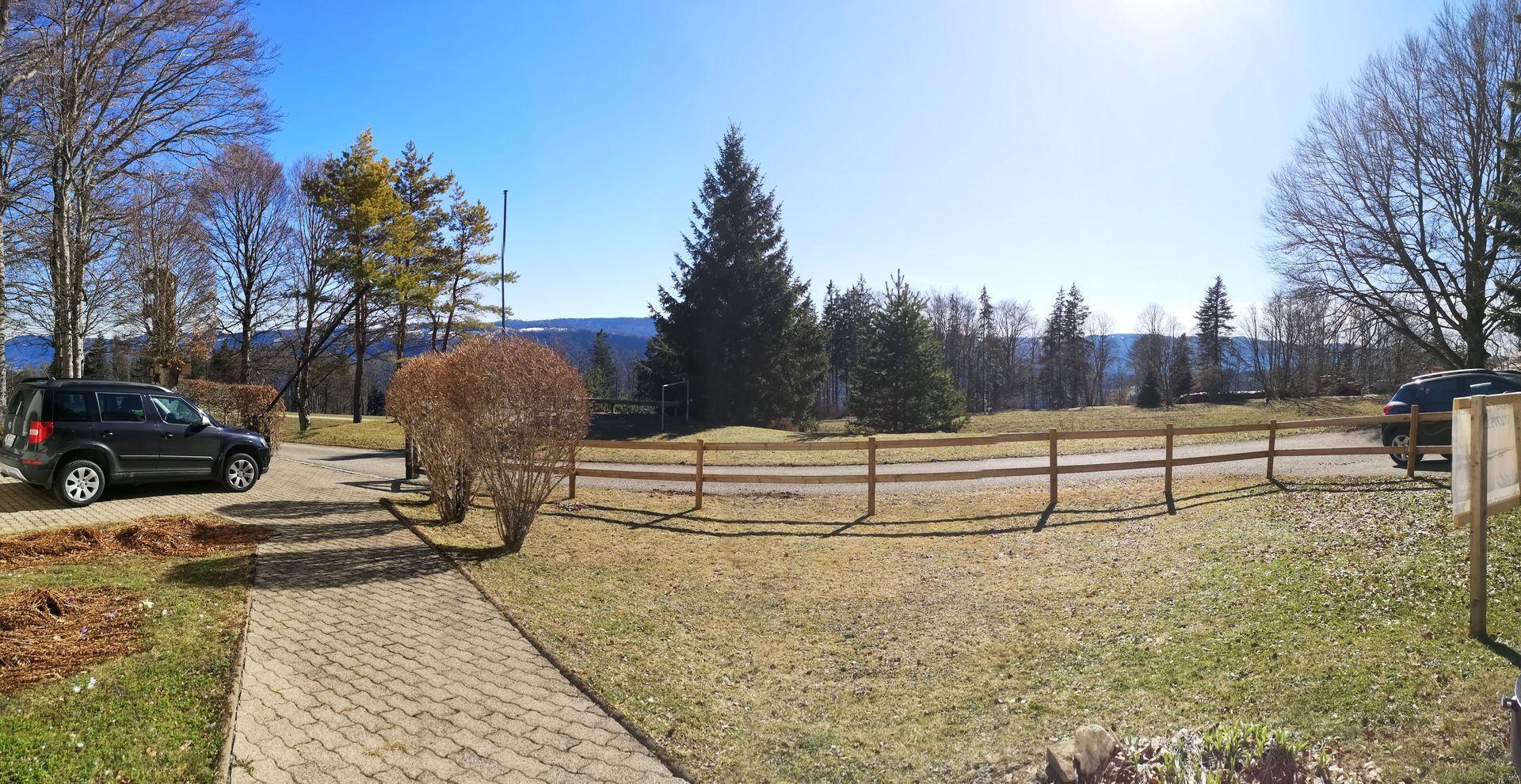 Vue depuis la maison