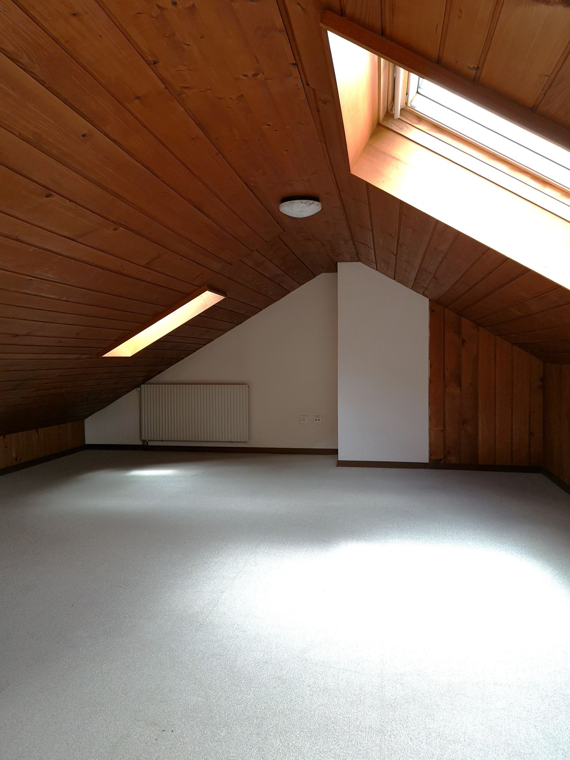 Chambre 3 sous le toit en duplex