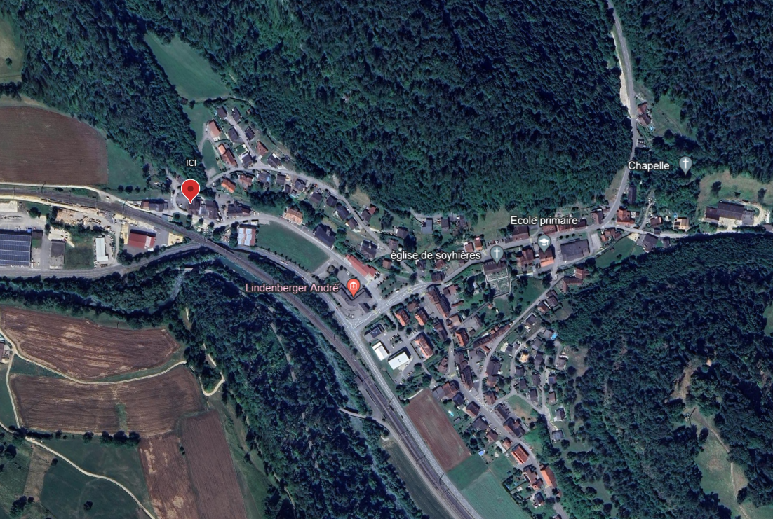 Vue satellite