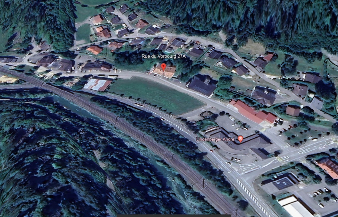Vue satellite