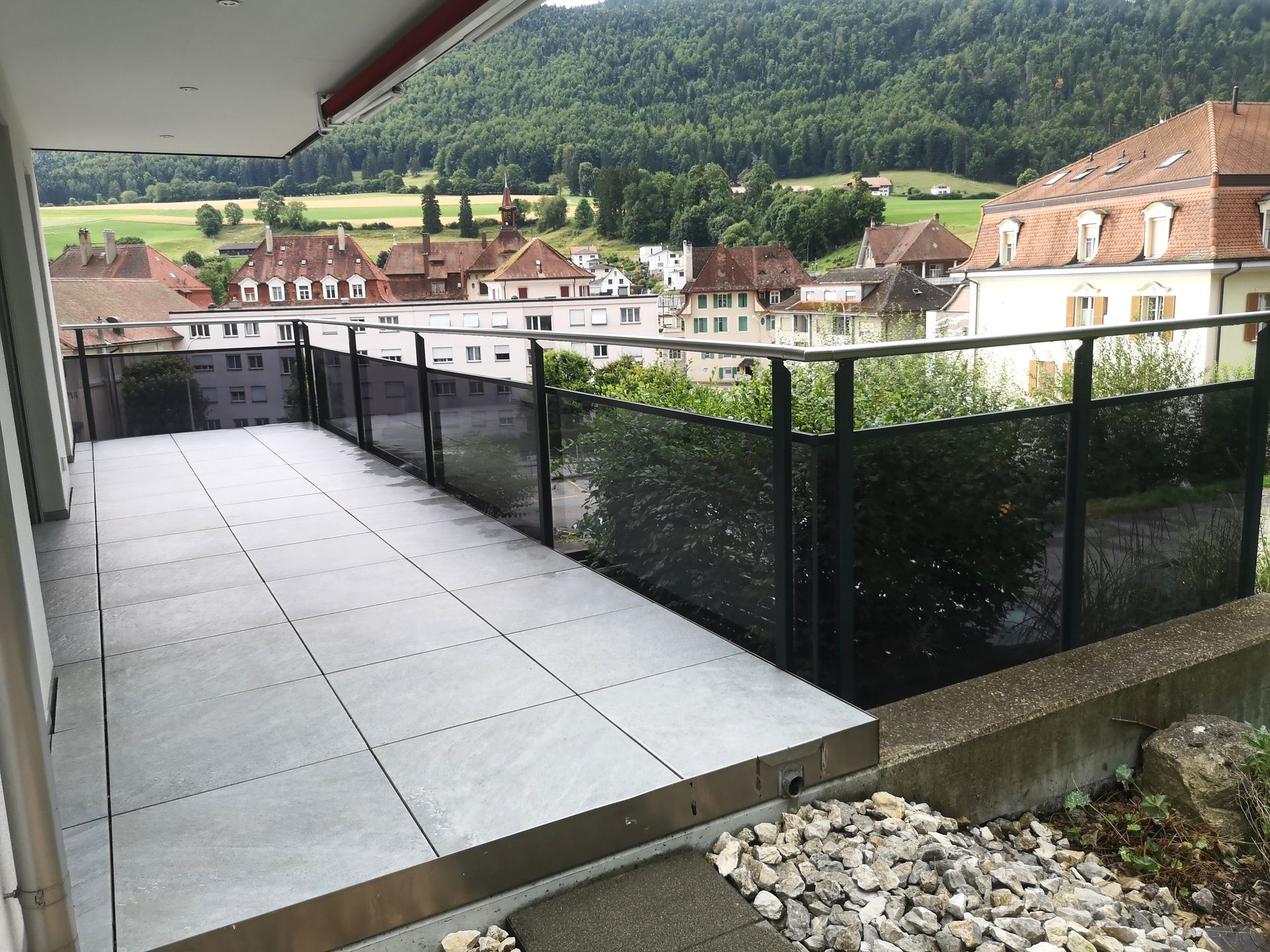 Balcon couvert