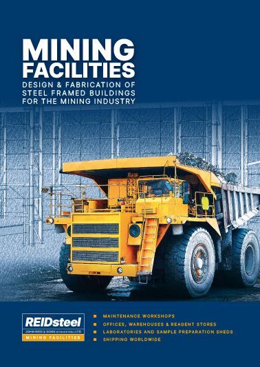 A yellow dump truck is on the cover of a book titled mining facilities