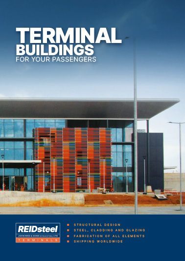 A brochure for terminal buildings for your passengers