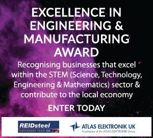 An advertisement for excellence in engineering and manufacturing award