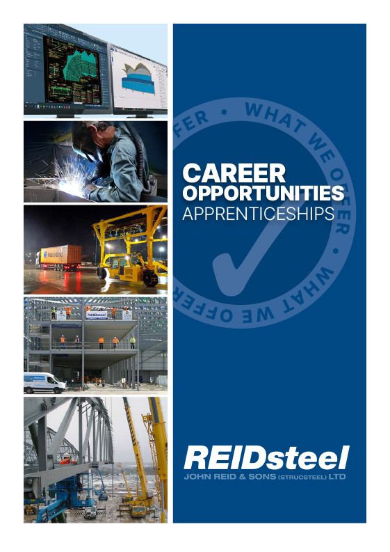 A brochure for reidsteel career opportunities apprenticeships