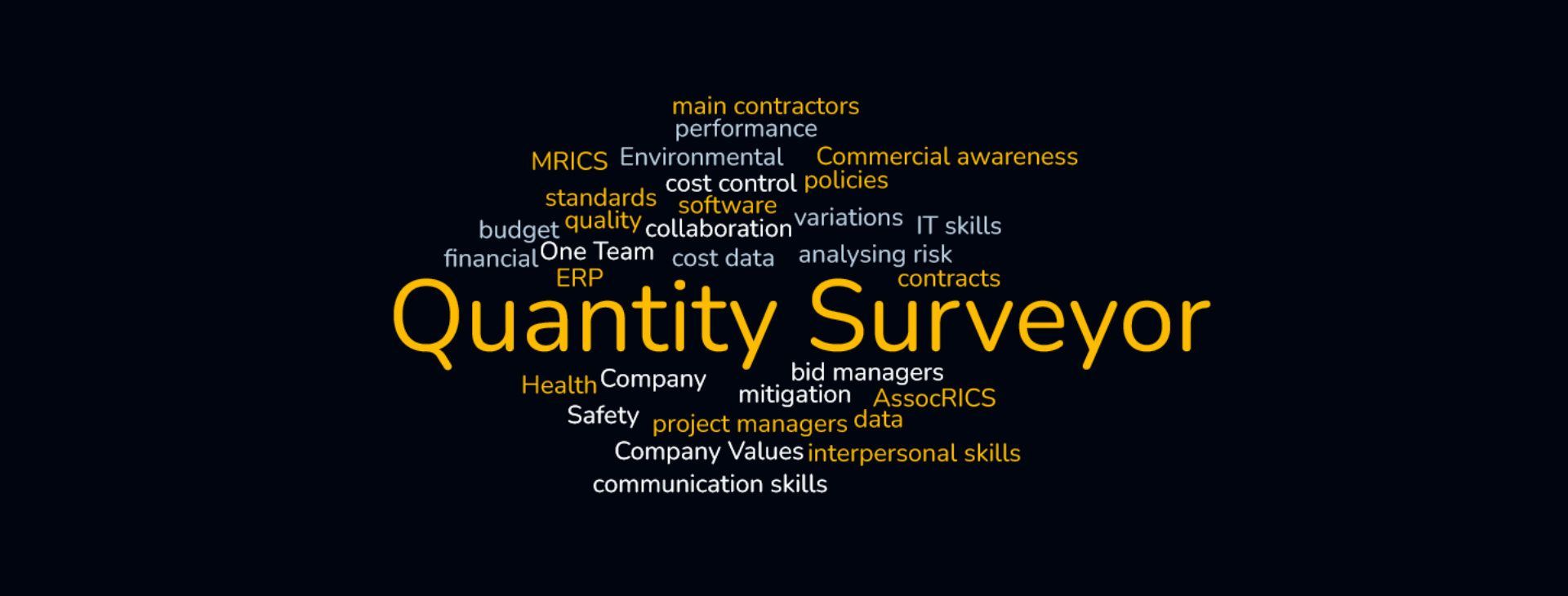 The word surveyor is written in yellow on a black background.