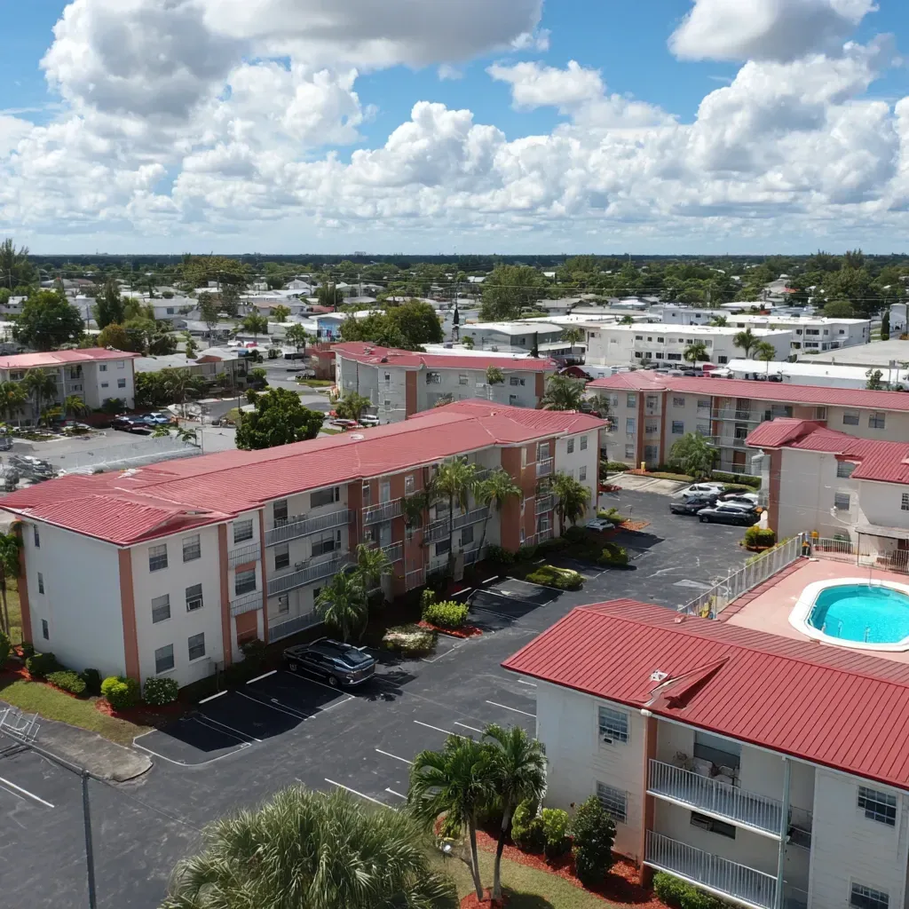 We inspect reflective roof systems in Lehigh Acres FL to verify SRI compliance and membrane adhesion.