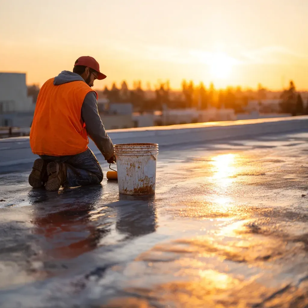 Our Lehigh Acres commercial roof sealing team offers detailed inspection reports, adhesion testing, and coating certifications.