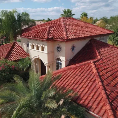 Insured and bonded roofers in Lehigh Acres, tear-off roof contractors, and re-decking specialists working with Florida Building Code compliance.