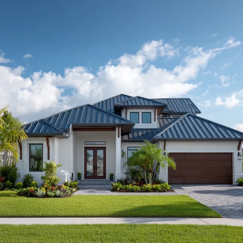 Top roofing types Lehigh Acres FL experts recommend include hurricane-rated shingles, waterproof flat roofing, and thermal-reflective metal systems.