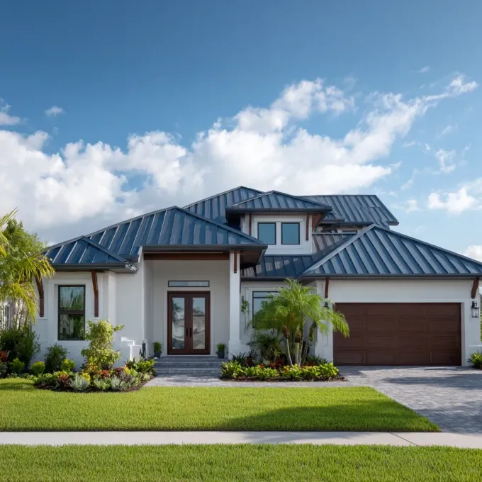 Full-scale Lehigh Acres commercial roofers, flat roof installers, and TPO/PVC membrane experts completing energy-efficient installations.