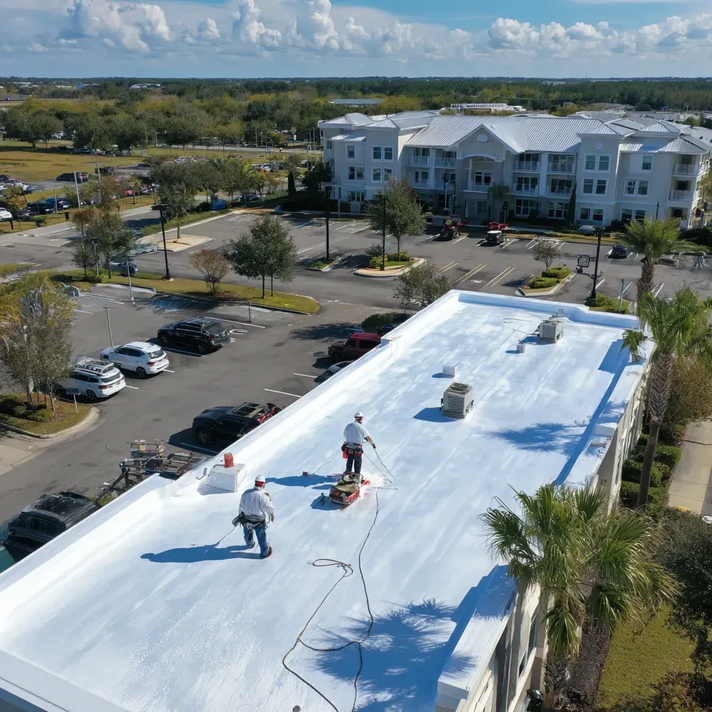 Commercial roofing in Lehigh Acres FL with ongoing maintenance contracts, roof tune-ups, and preventative service plans.