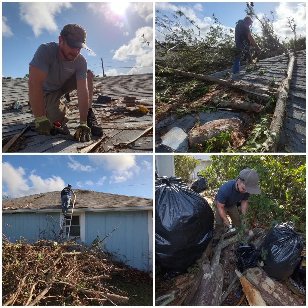 Lehigh Acres storm restoration roofers, Florida roofing contractors near Lehigh Acres, and certified leak detection experts using infrared moisture tools and ridge vent repairs.