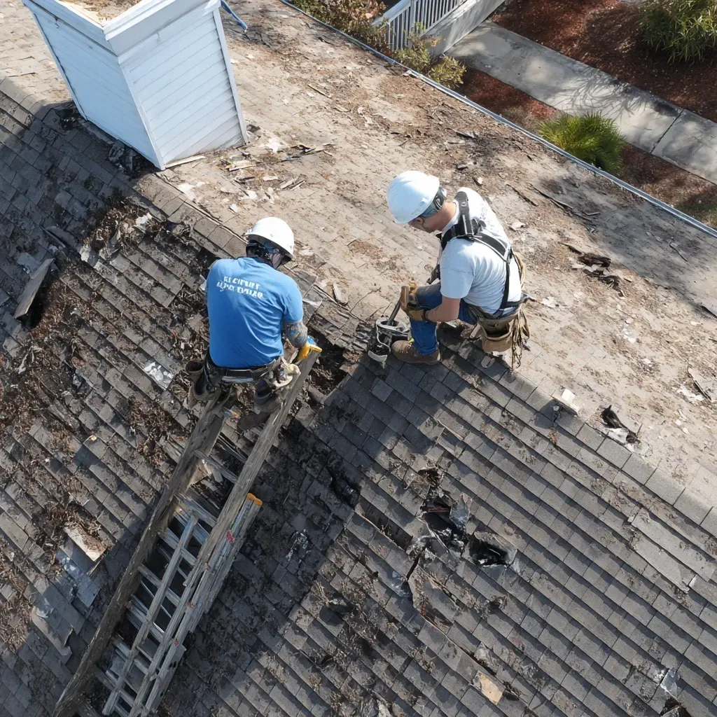 Affordable roofing services Lehigh Acres FL, new roof installation Lehigh Acres, and code-compliant roofing companies providing detailed roof quotes and condition reports.