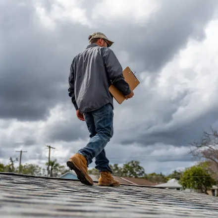 Best Lehigh Acres FL roofing companies repairing hail-damaged asphalt roofs and replacing vents, pipe boots, and underlayment.