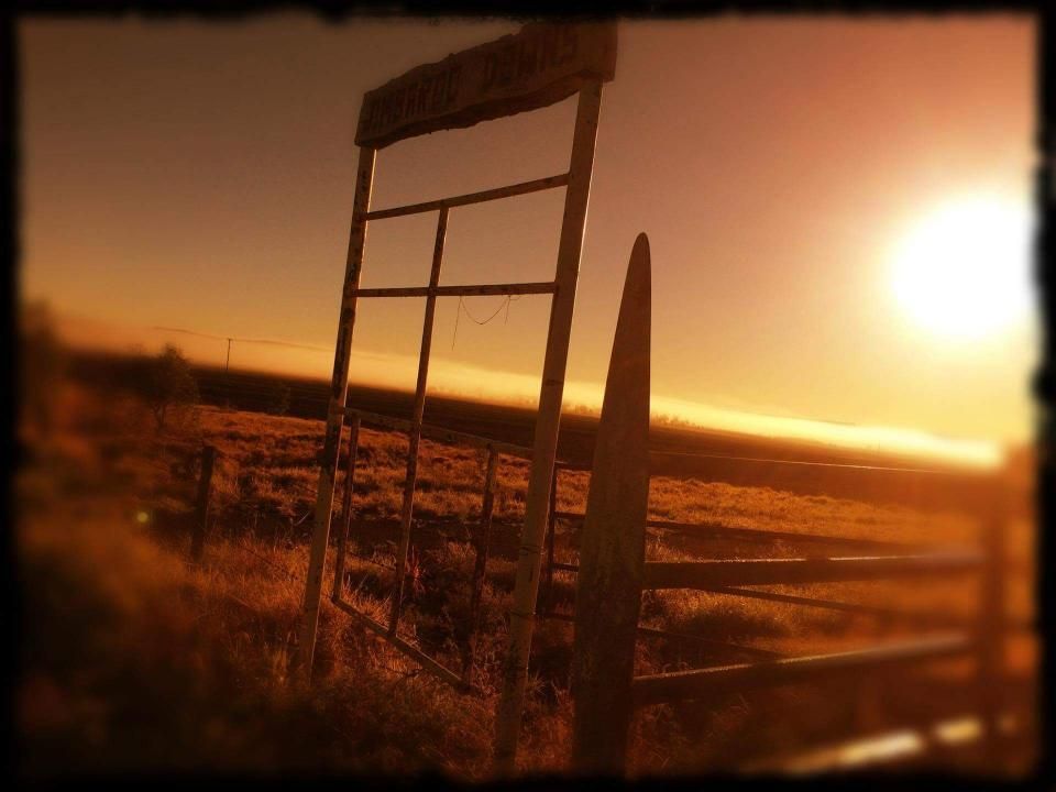 Sunset With a Fence in the Foreground — MFM Soil Solutions in Ball Bay, QLD