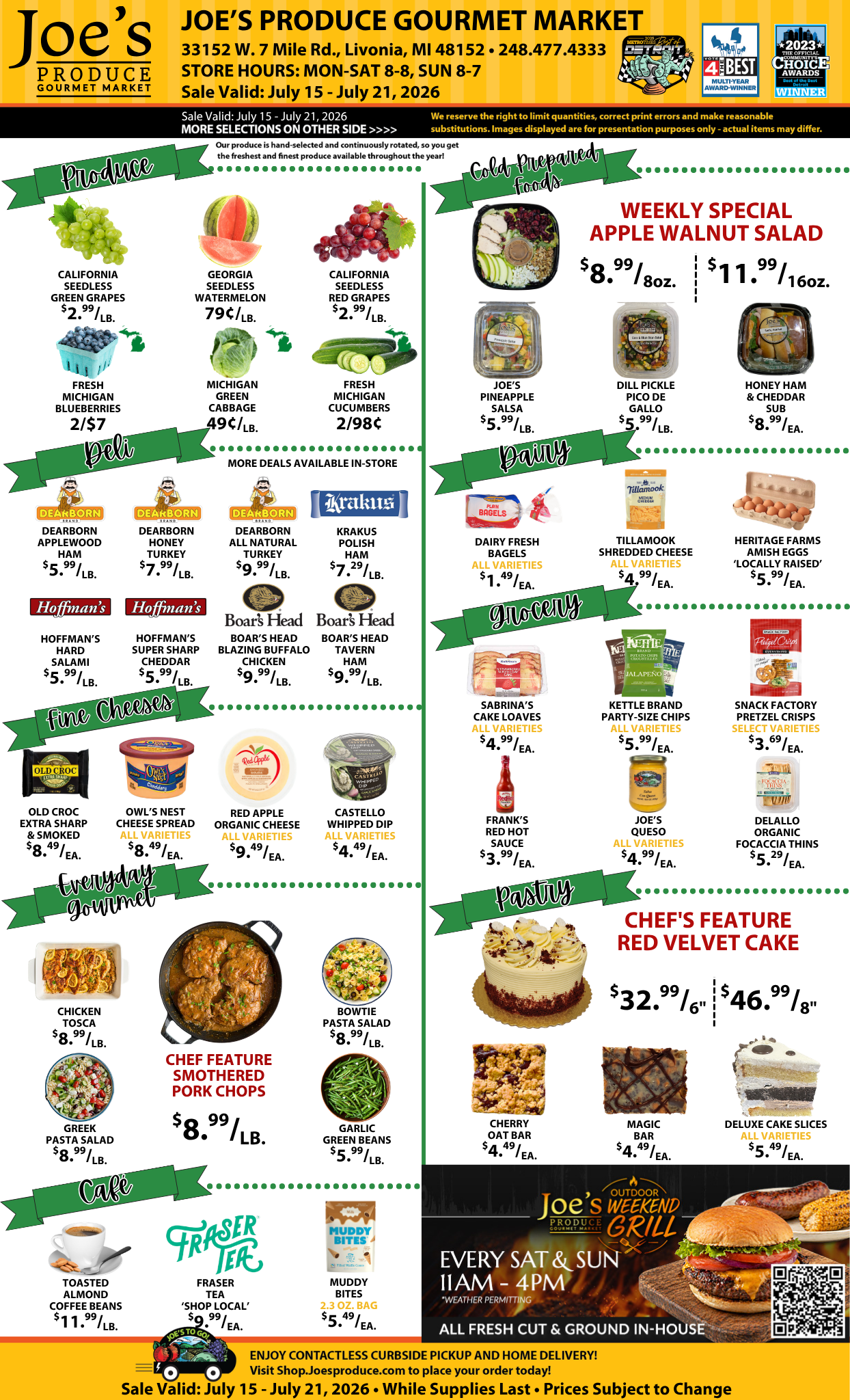 Sales Ad March 9 Page 01 Sales Ad April 8 Page 01