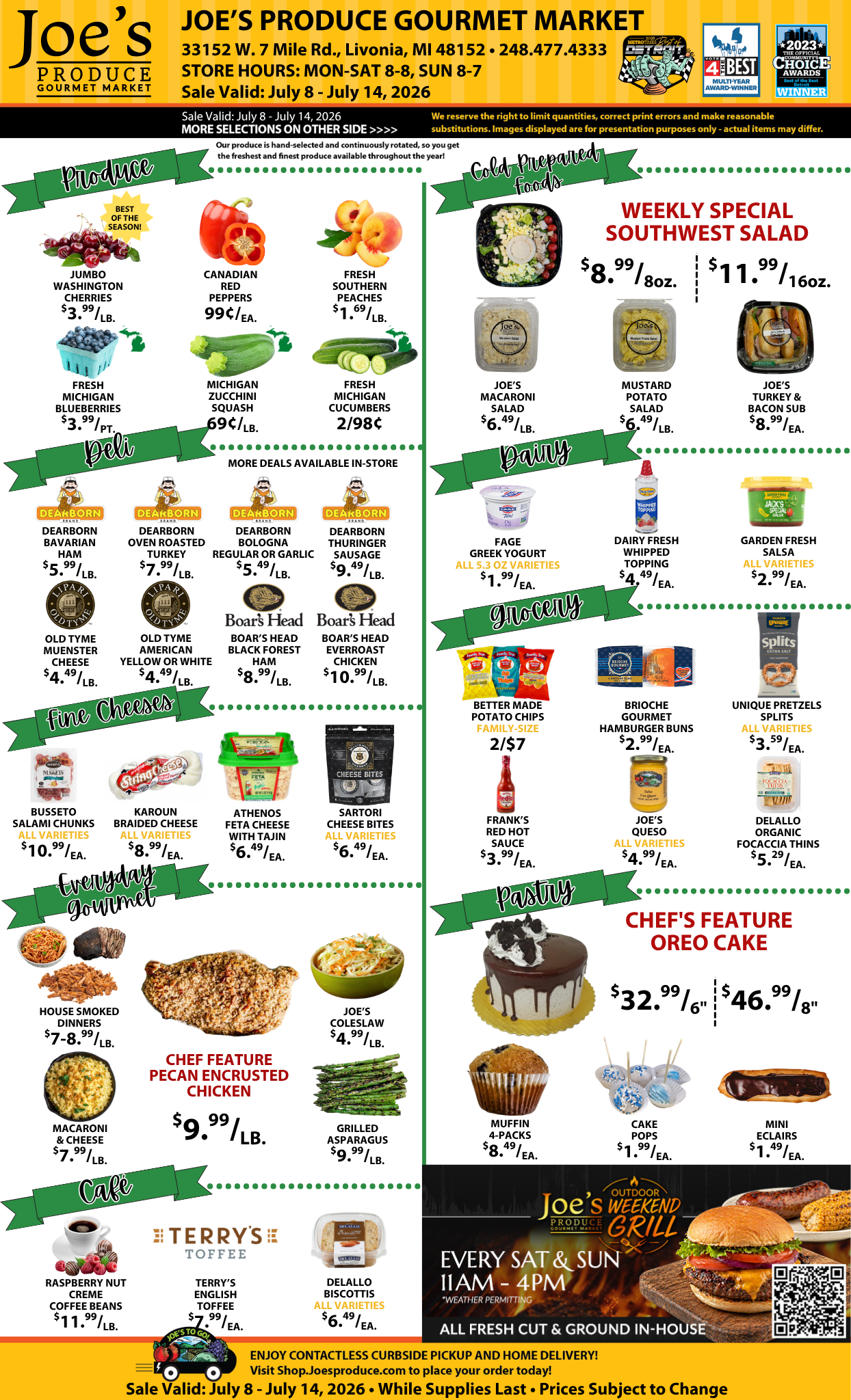 Sales Ad March 9 Page 01 Sales Ad April 8 Page 01