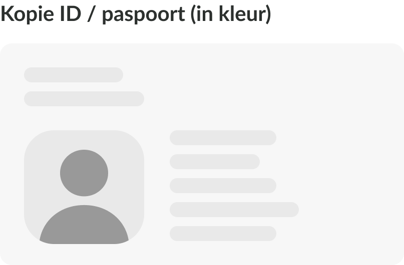 icoon weergave voor Kopie ID/ Paspoort