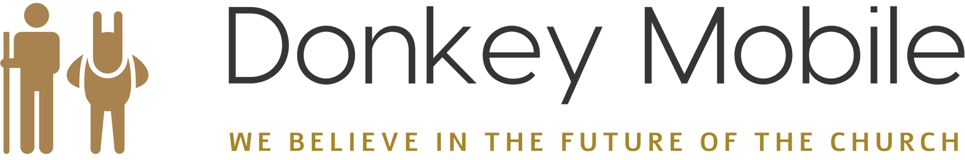 Logo donkey mobile kerk app