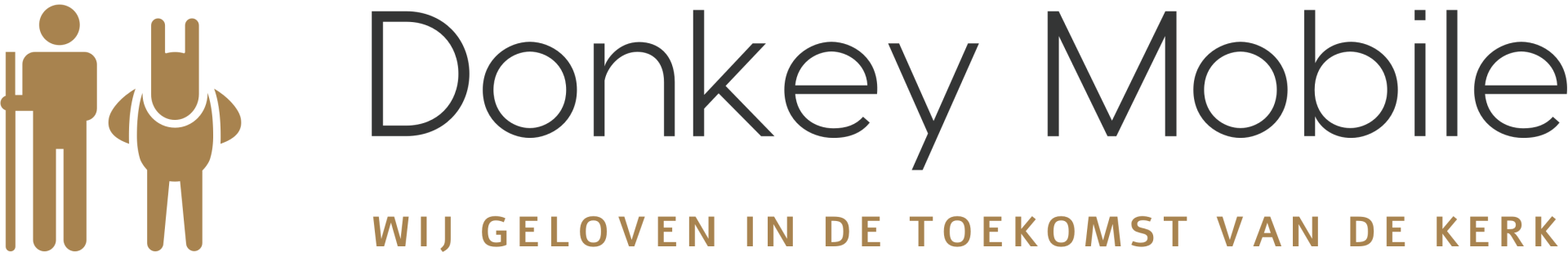 Logo donkey mobile kerk app