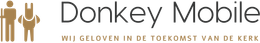 Logo donkey mobile kerk app