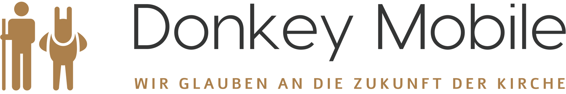 Logo donkey mobile kerk app