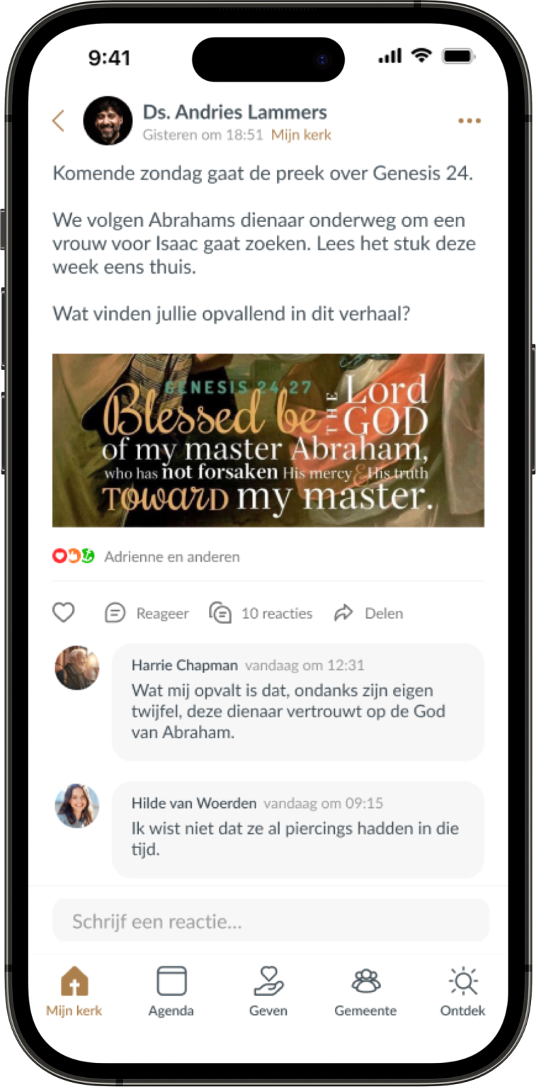 screenshot kerkapp