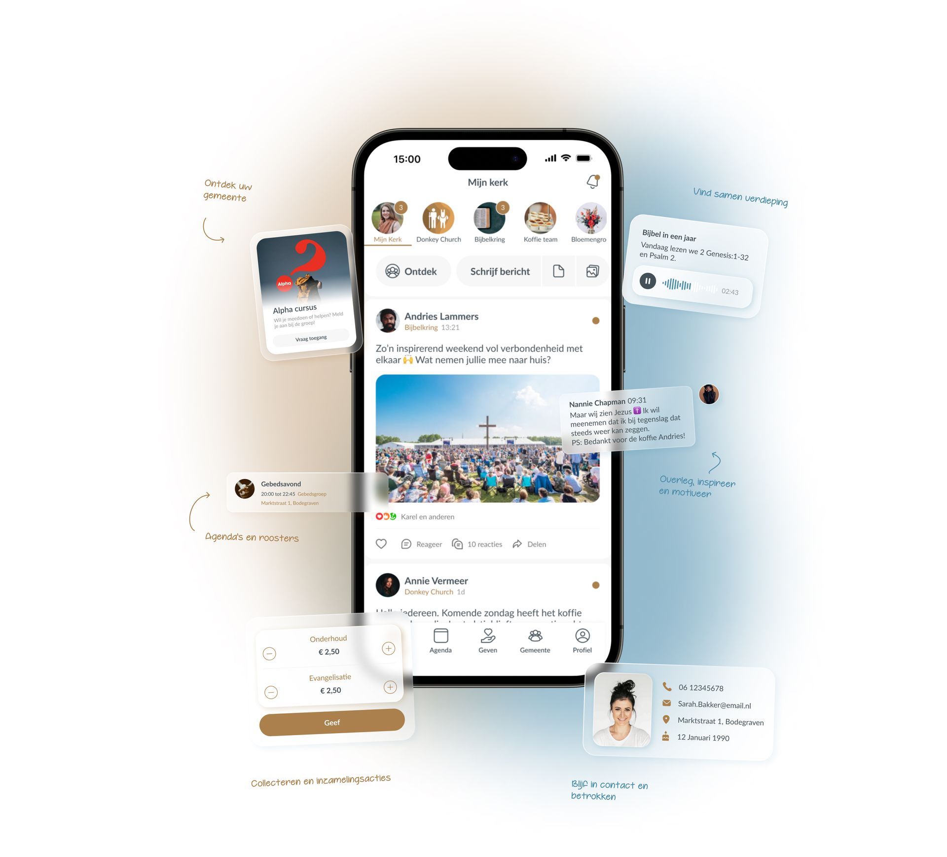 telefoon kerk app
