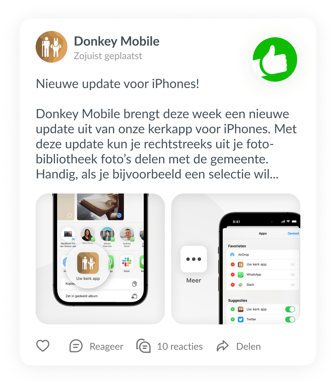 screenshot kerkapp