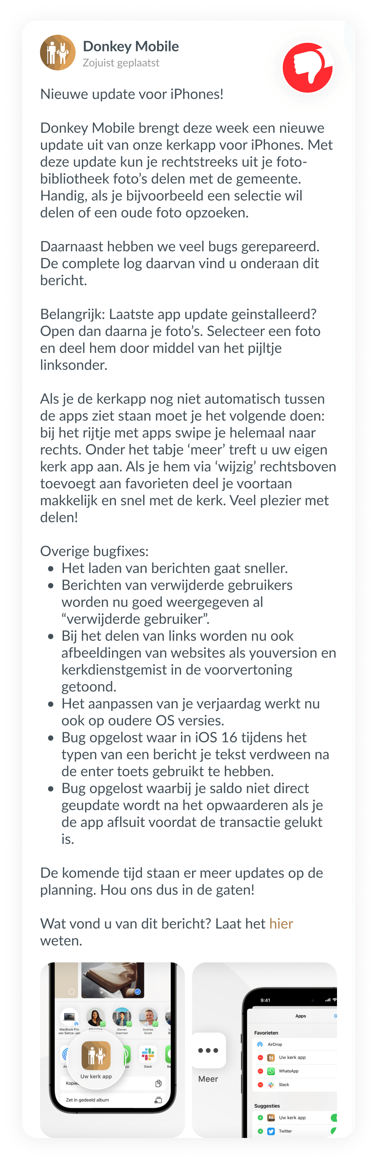 screenshot kerkapp