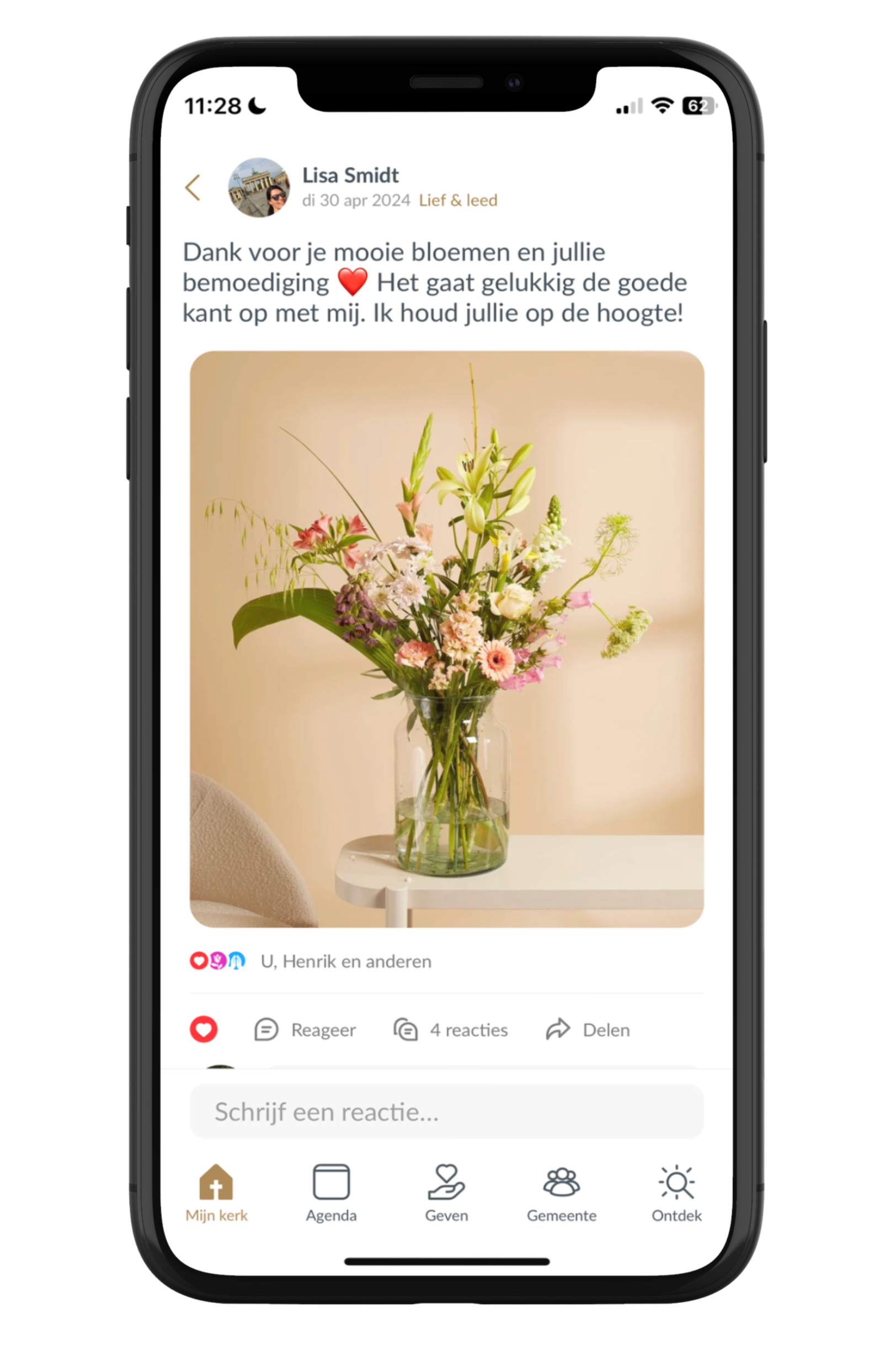 kerk app foto