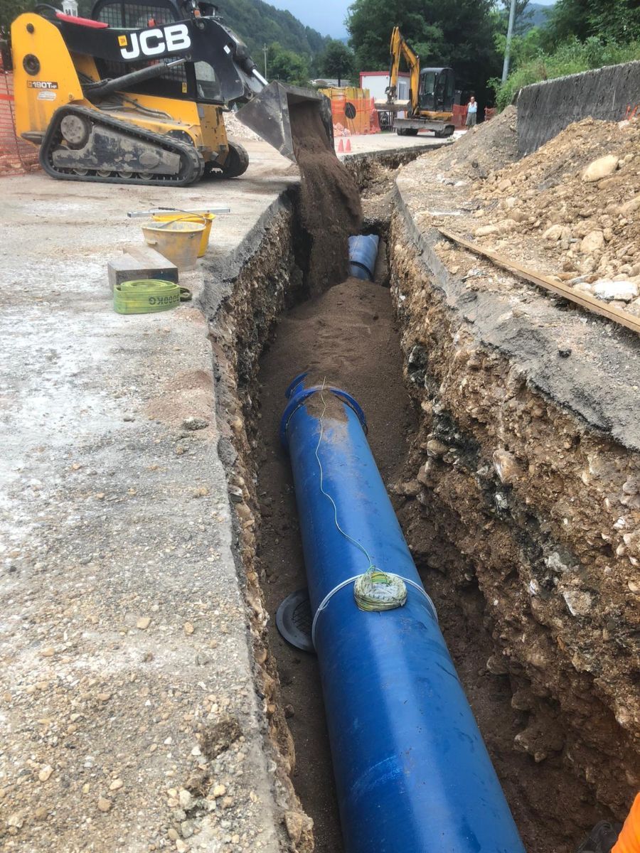 tubo per rete idrica