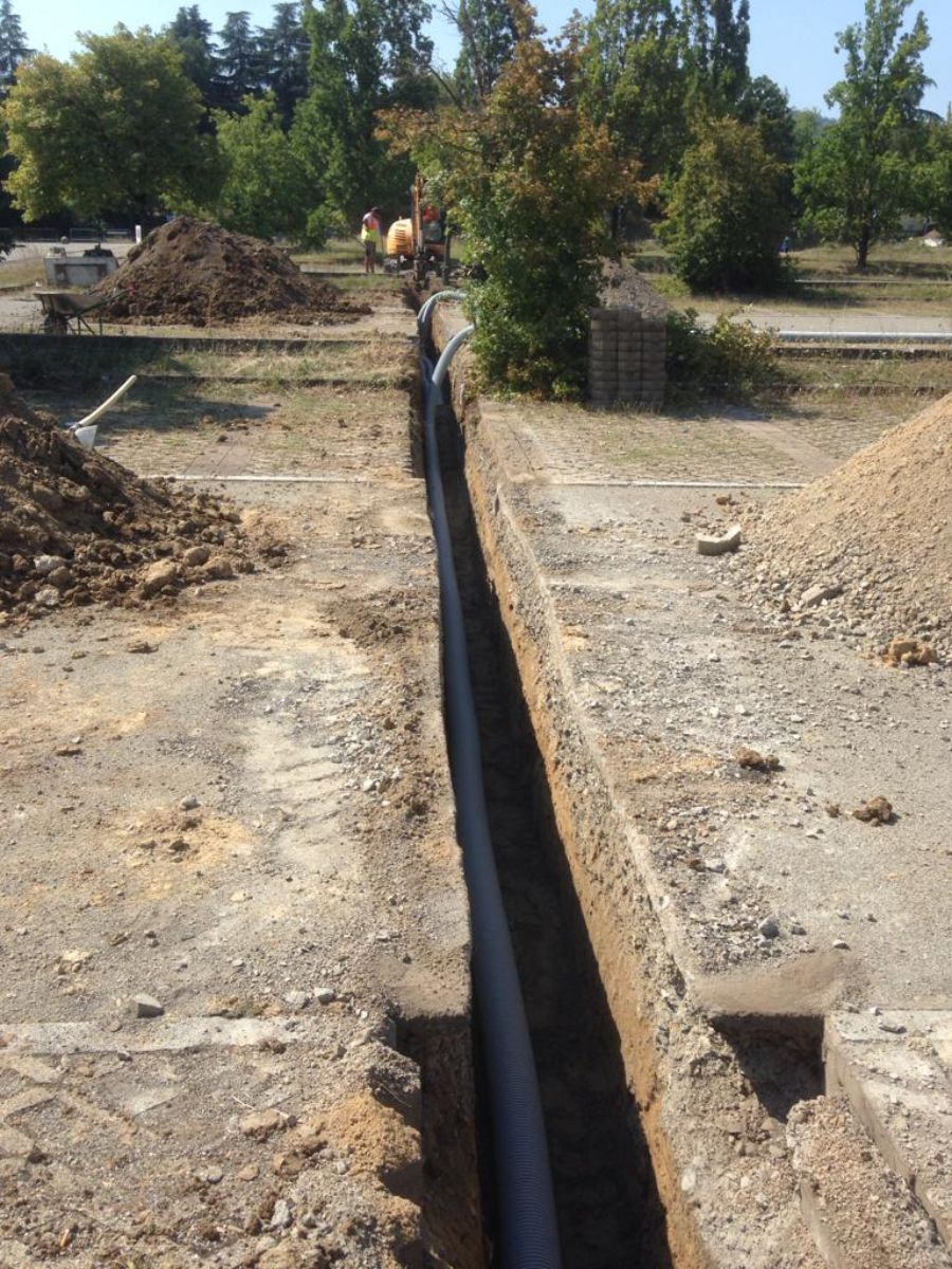 scavi per acquedotti resistenti