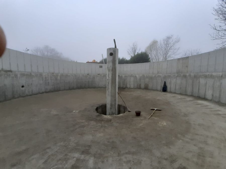 impianto di depurazione dell'acqua