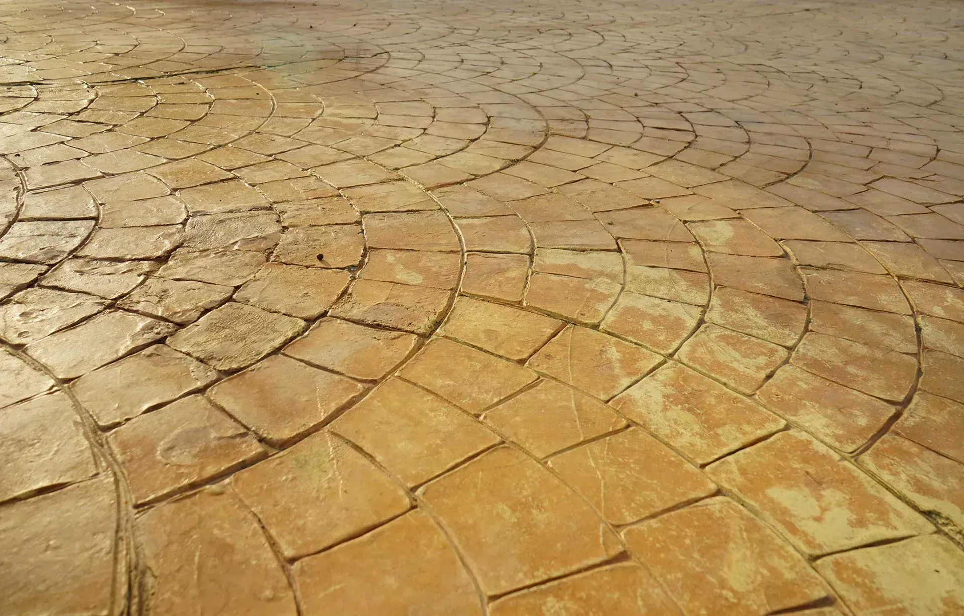 Lacey WA stamped concrete patio contractor