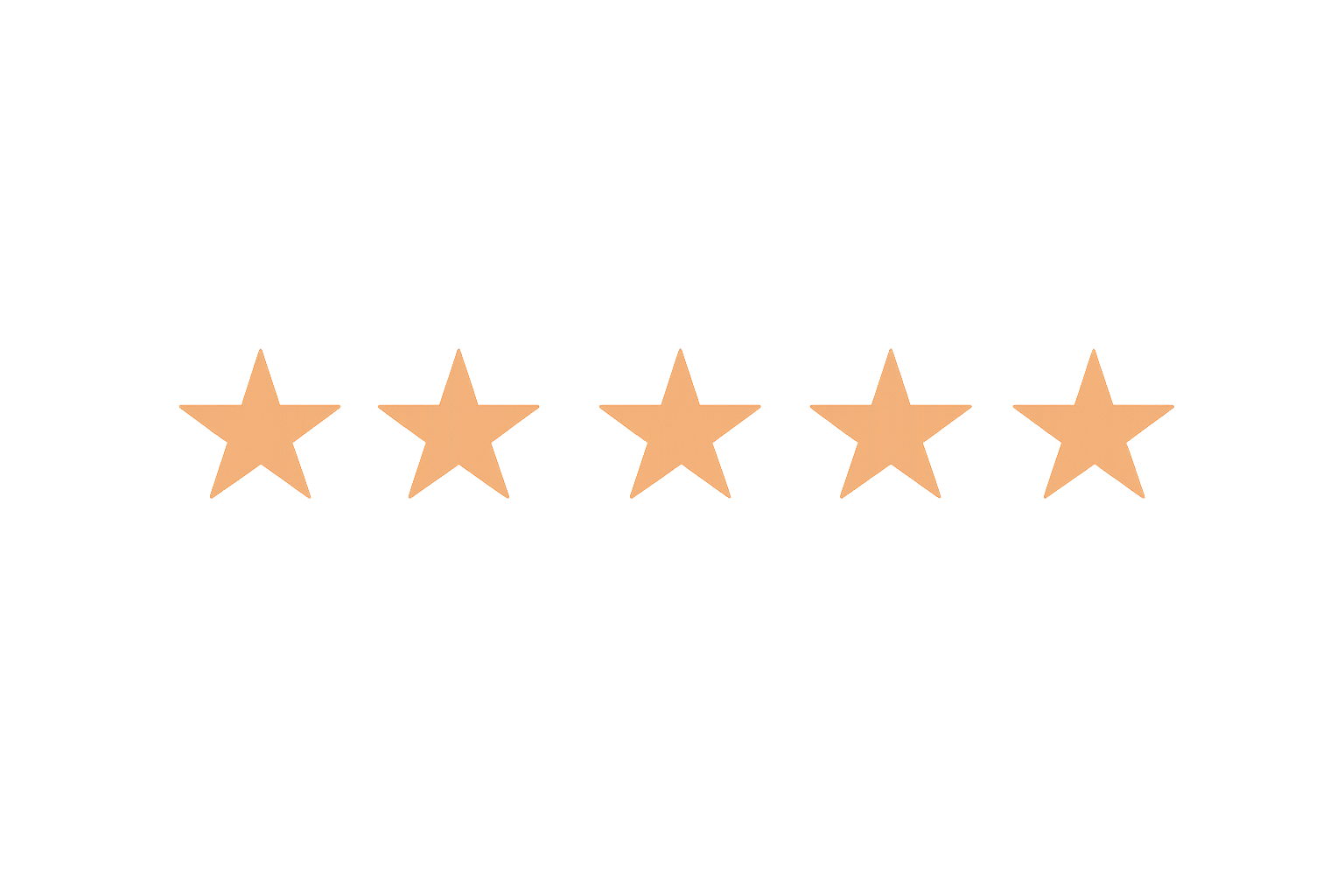 Five star Google rating