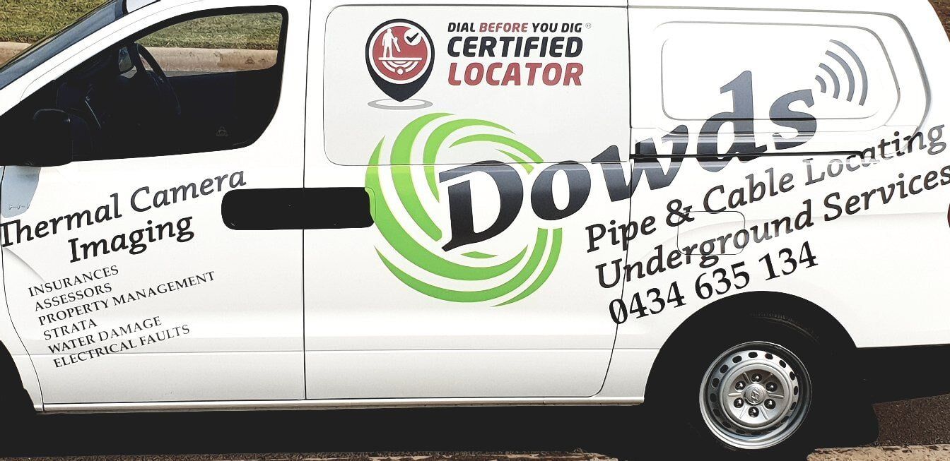 Dowds Work Vehicle — Pipe and Cable Locating in Farmborough Heights, NSW