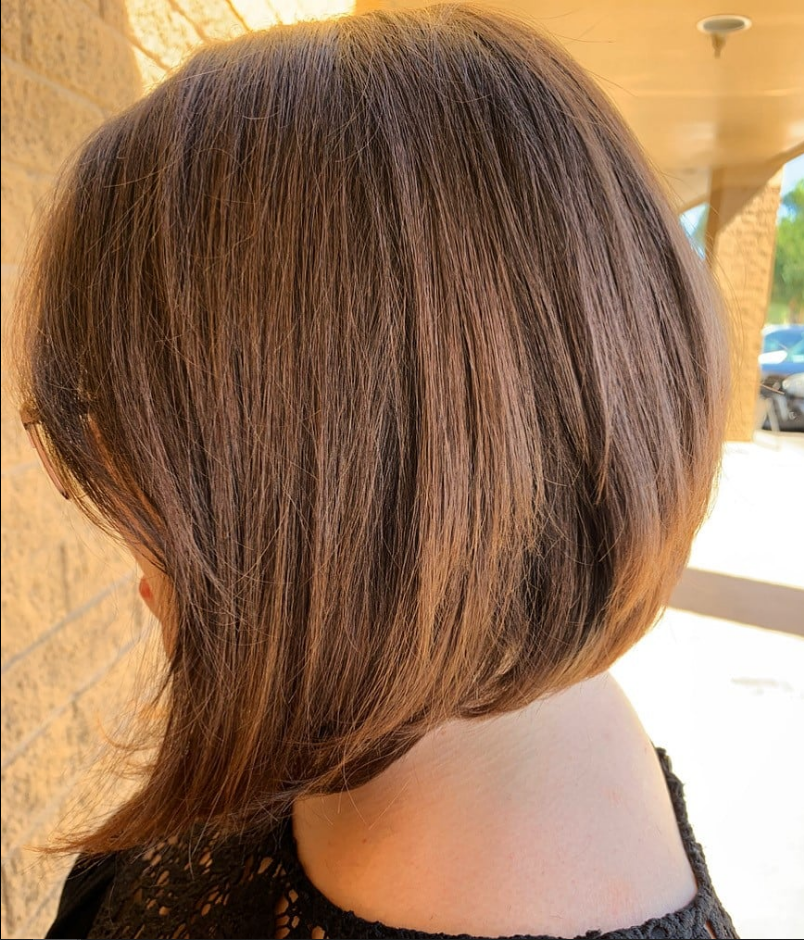 Brown Short Haircut - Mesa, AZ - Divine Hair Design