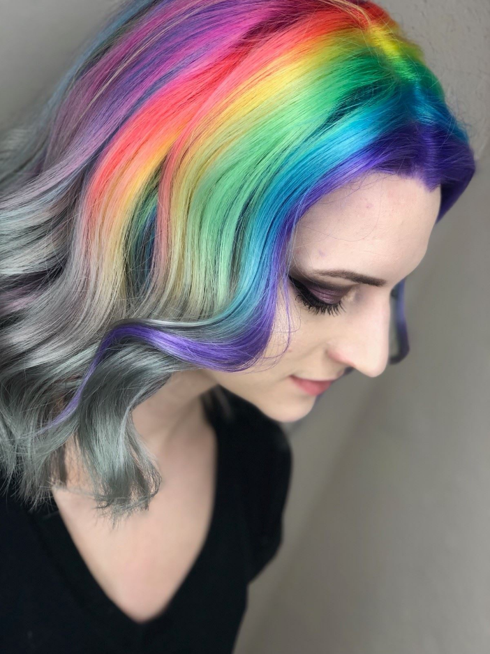 Multicolor Haircut - Mesa, AZ - Divine Hair Design